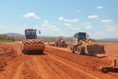 Orçamento de projeto de terraplenagem